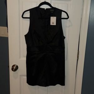 Topshop Black Short Romper